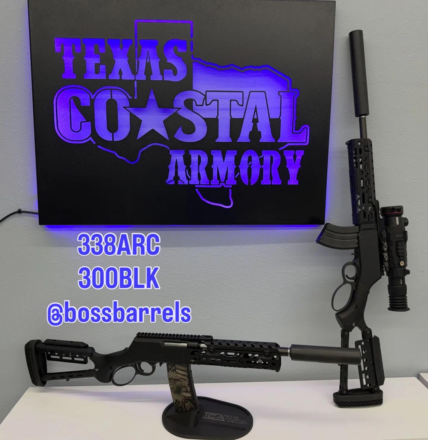TX Coast Armory custom firearm detail