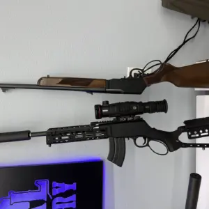 Custom rifle photographed for TX Coast Armory
